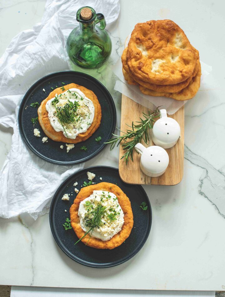 https://www.pontalo.net - Lángos (Hungarian fried bread)