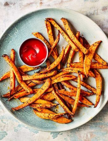 https://www.pontalo.net - Air fryer sweet potato fries