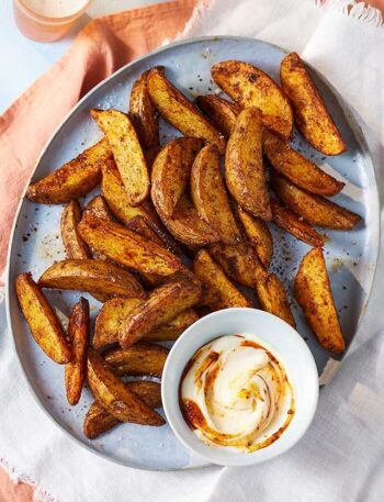 https://www.pontalo.net - Air-fryer potato wedges