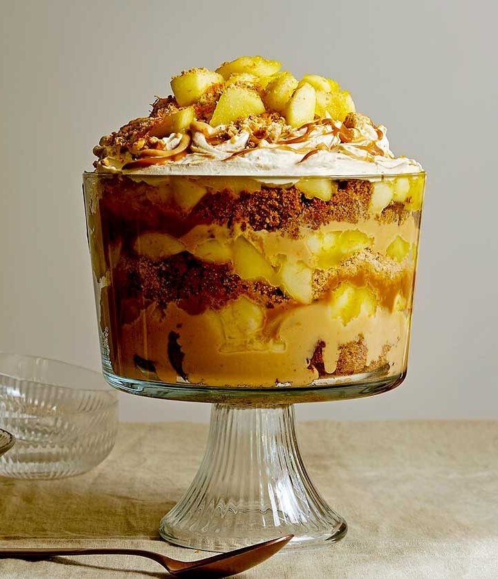 https://www.pontalo.net - Apple crumble trifle