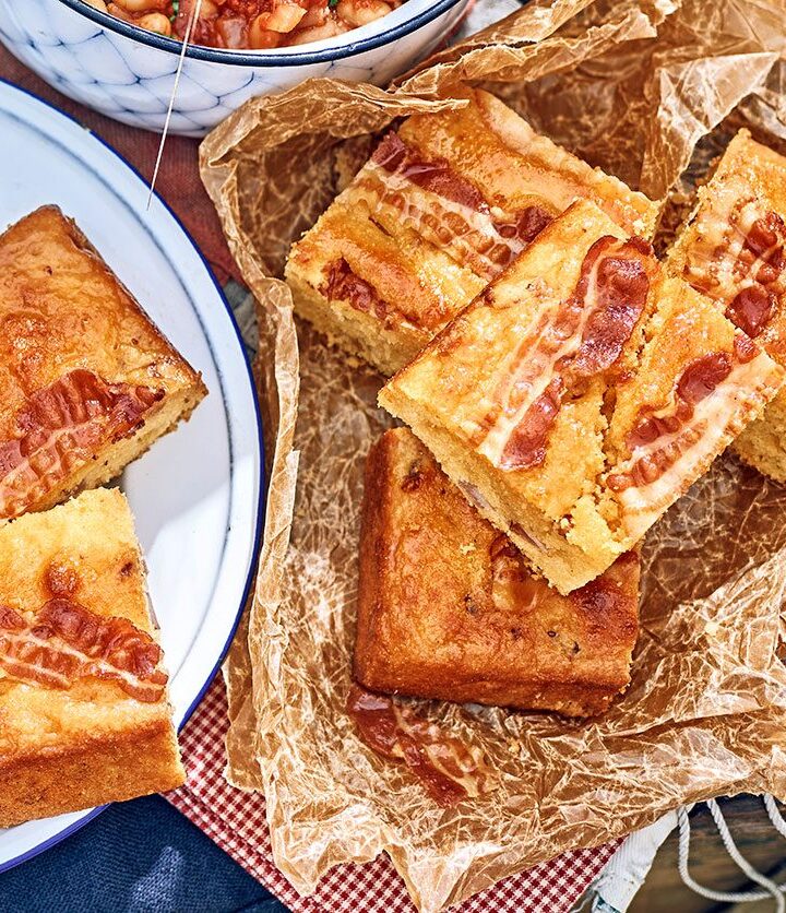 https://www.pontalo.net - Bacon & maple cornbread