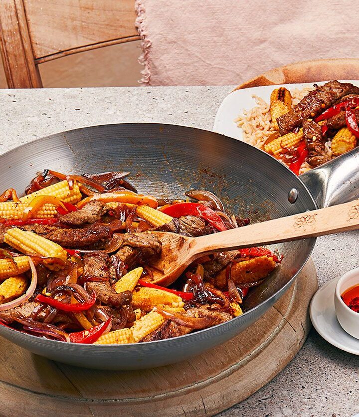 https://www.pontalo.net - Beef & Sichuan pepper stir-fry