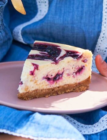 https://www.pontalo.net - Blackcurrant cheesecake