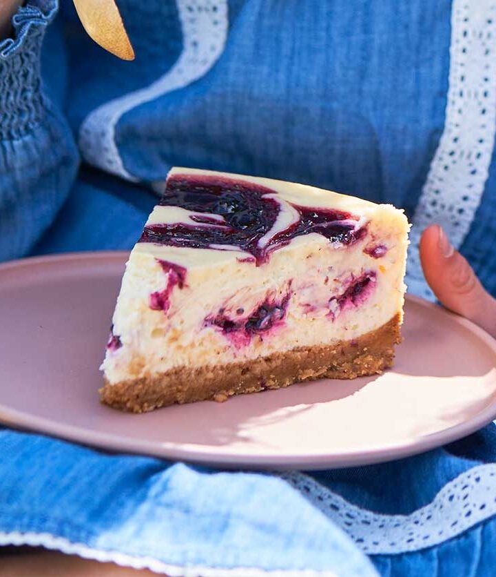 https://www.pontalo.net - Blackcurrant cheesecake