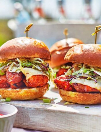 https://www.pontalo.net - Buffalo chicken burgers & ranch slaw