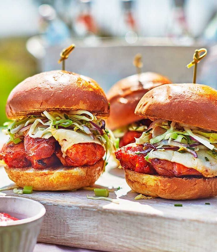 https://www.pontalo.net - Buffalo chicken burgers & ranch slaw