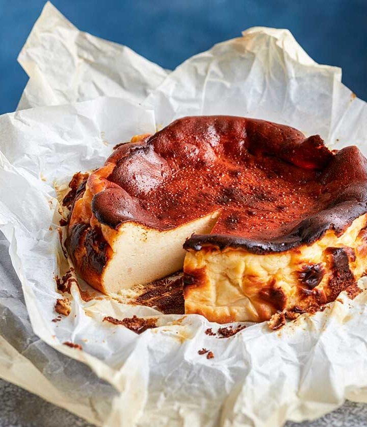 https://www.pontalo.net - Burnt Basque cheesecake