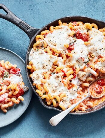 https://www.pontalo.net - Cherry tomato & ricotta cavatappi