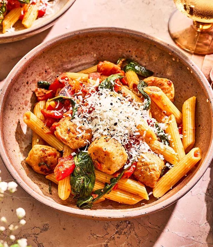 https://www.pontalo.net - Chicken sausage pasta