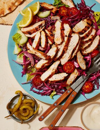 https://www.pontalo.net - Chicken shawarma salad