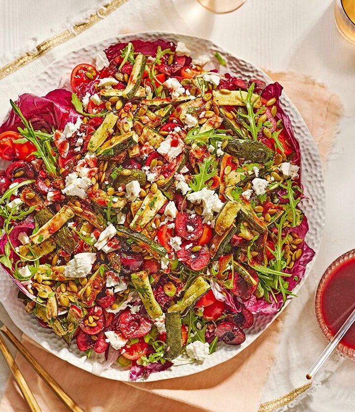 https://www.pontalo.net - Courgette & cherry salad