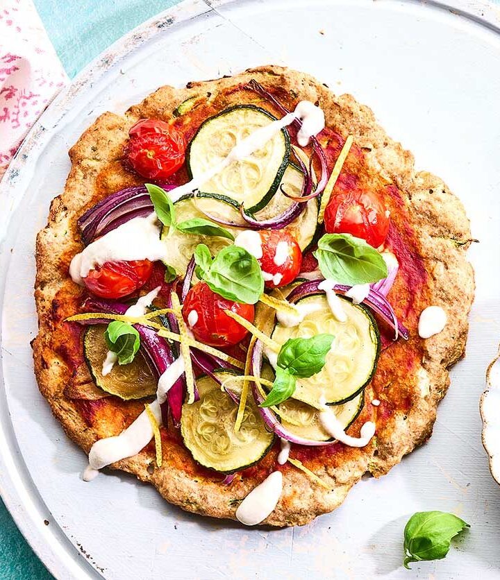 https://www.pontalo.net - Courgette & lemon pizzettes