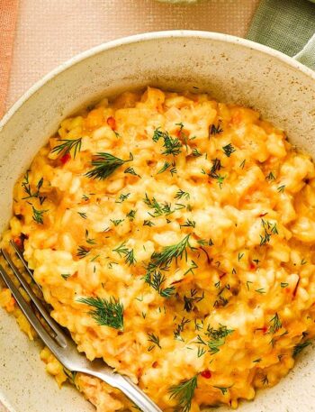 https://www.pontalo.net - Crab & saffron risotto