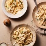 https://www.pontalo.net - Creamy garlic pasta