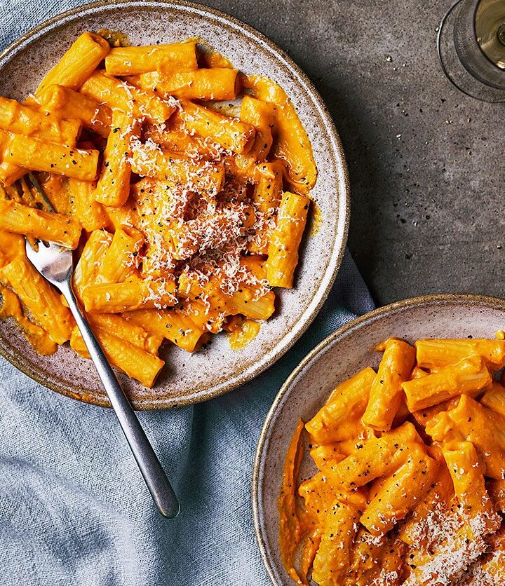 https://www.pontalo.net - Creamy pumpkin pasta