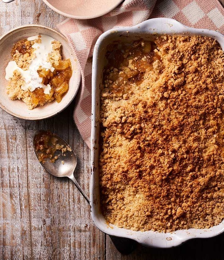 https://www.pontalo.net - Gluten-free apple crumble