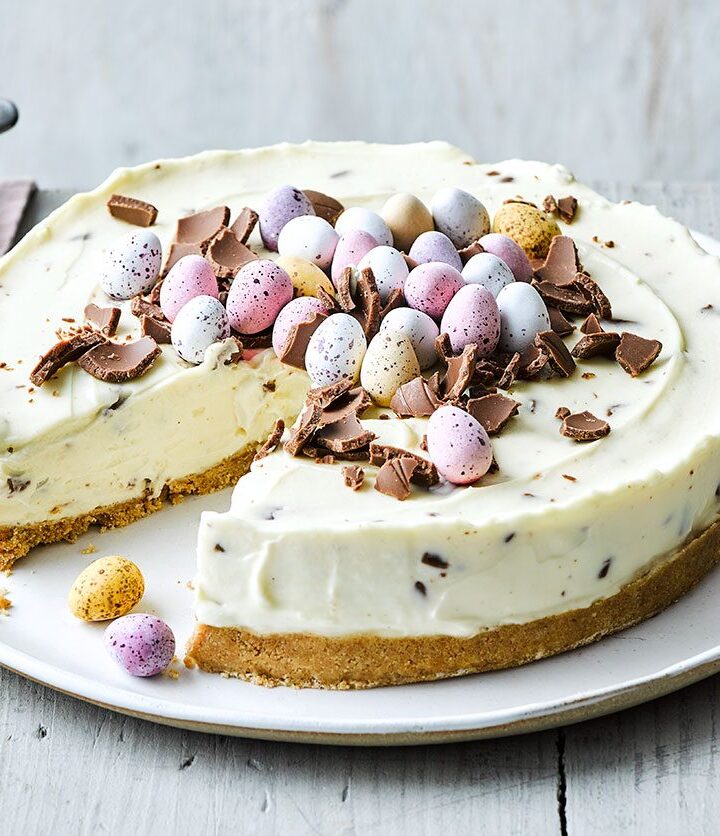 https://www.pontalo.net - Easter egg cheesecake