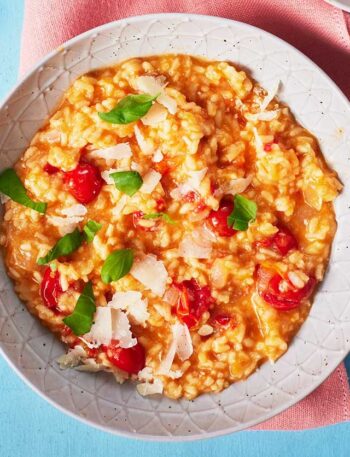 https://www.pontalo.net - Easy baked tomato risotto