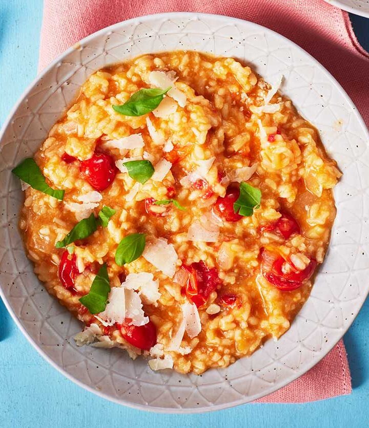 https://www.pontalo.net - Easy baked tomato risotto