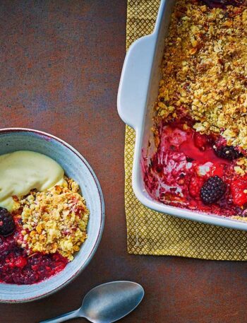 https://www.pontalo.net - Gluten-free mixed berry crumble