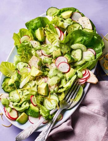 https://www.pontalo.net - Green goddess avocado salad