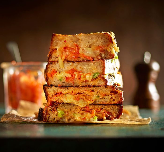 https://www.pontalo.net - Kimchi double-cheese toasties