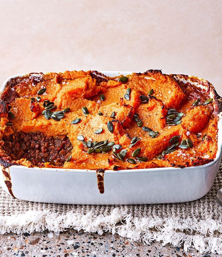 https://www.pontalo.net - Vegan lentil & sweet potato cottage pie