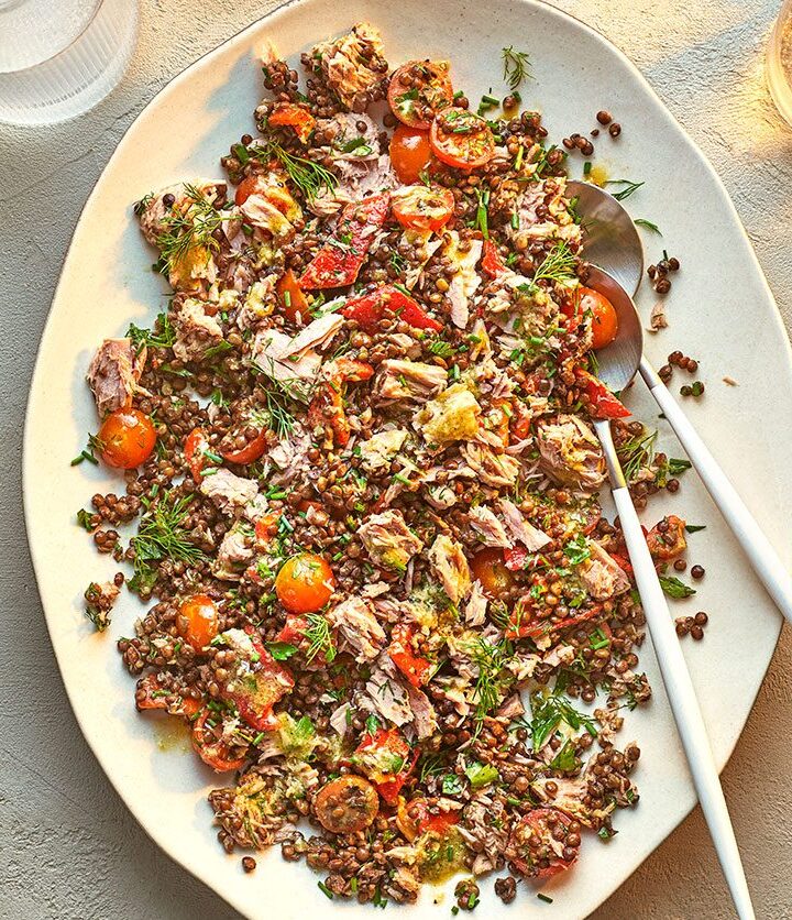 https://www.pontalo.net - Lentil & tuna salad