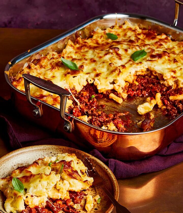 https://www.pontalo.net - Macaroni cheese lasagne