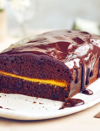 https://www.pontalo.net - Marzipan chocolate loaf cake