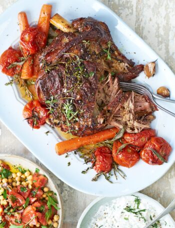 https://www.pontalo.net - Watch John's slow-cooked Greek lamb