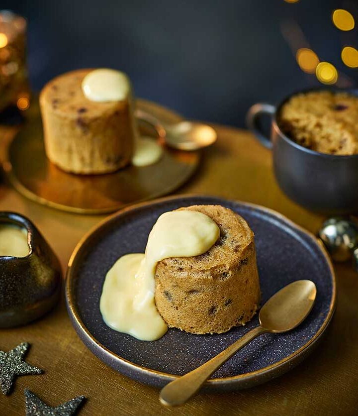 https://www.pontalo.net - Microwave Christmas mug cake