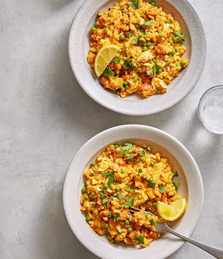 https://www.pontalo.net - Microwave cheat's paella