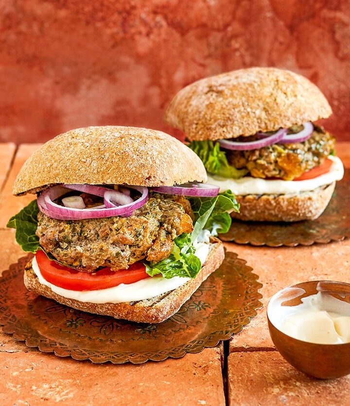 https://www.pontalo.net - Moroccan-style lamb burgers