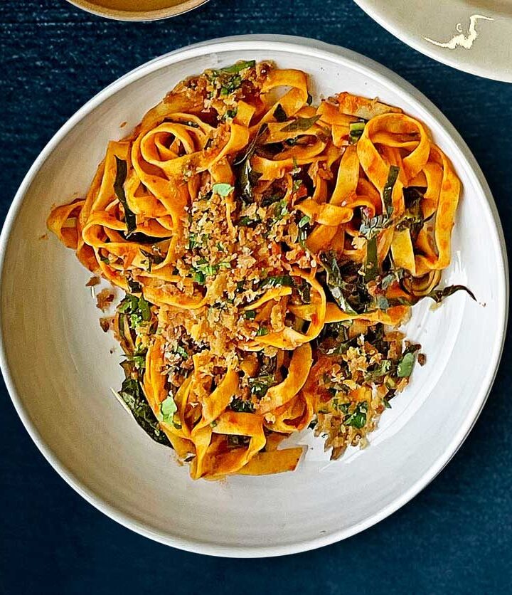 https://www.pontalo.net - Nduja & spring greens pasta