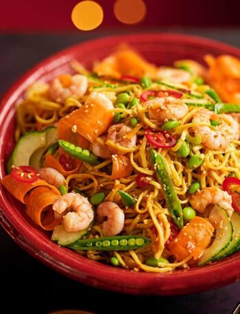 https://www.pontalo.net - Miso & ginger prawn noodle salad