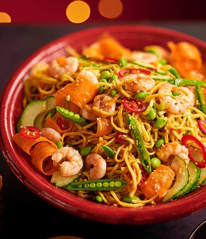 https://www.pontalo.net - Miso & ginger prawn noodle salad