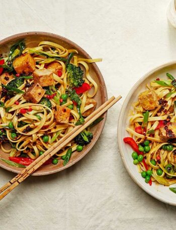 https://www.pontalo.net - Noodles with crispy tofu