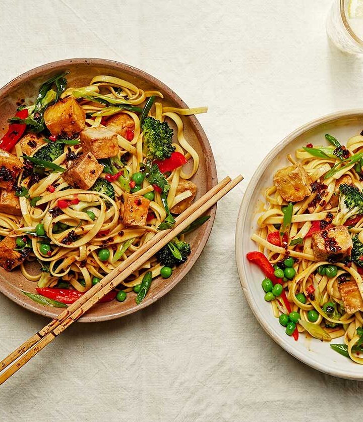 https://www.pontalo.net - Noodles with crispy tofu