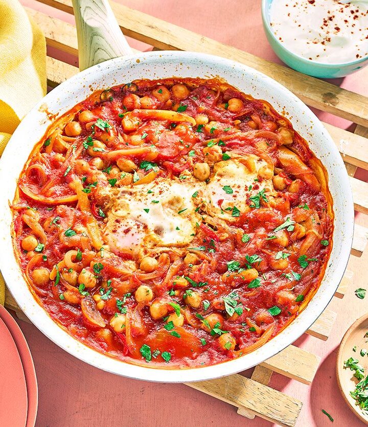 https://www.pontalo.net - One-pan eggs & peppers