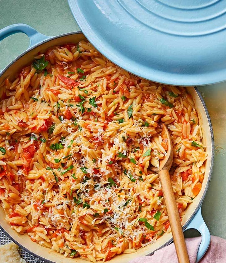 https://www.pontalo.net - One-pot tomato orzo