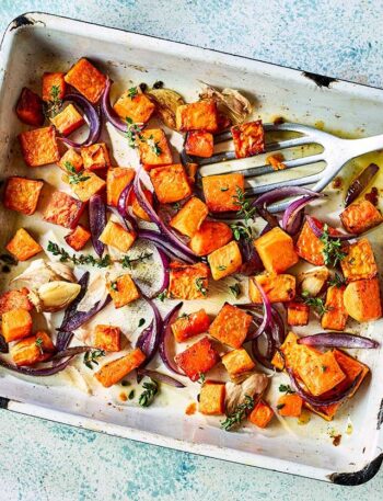 https://www.pontalo.net - Oven-roasted sweet potatoes