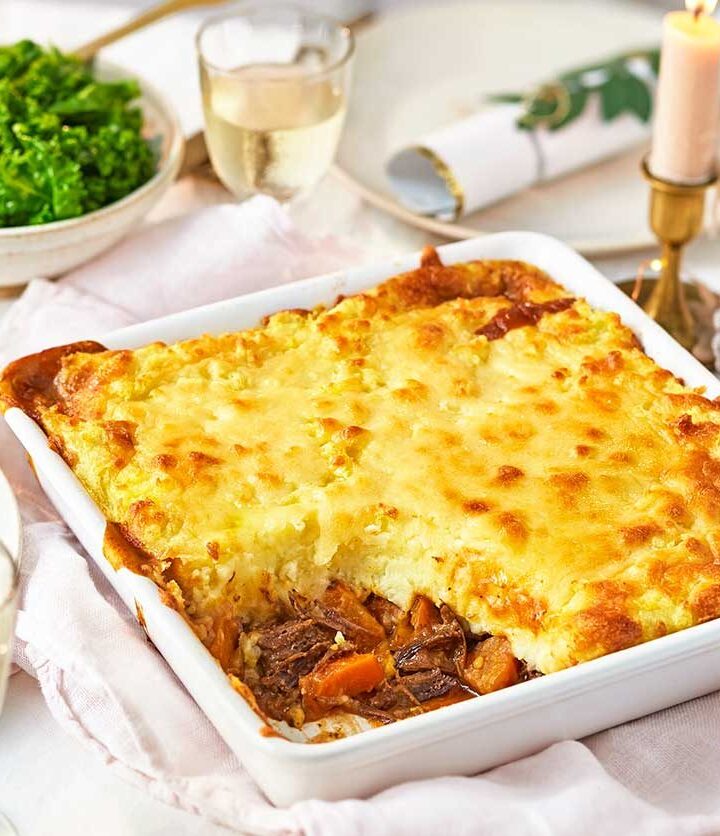 https://www.pontalo.net - Ox cheek cottage pie with buttery mash topping