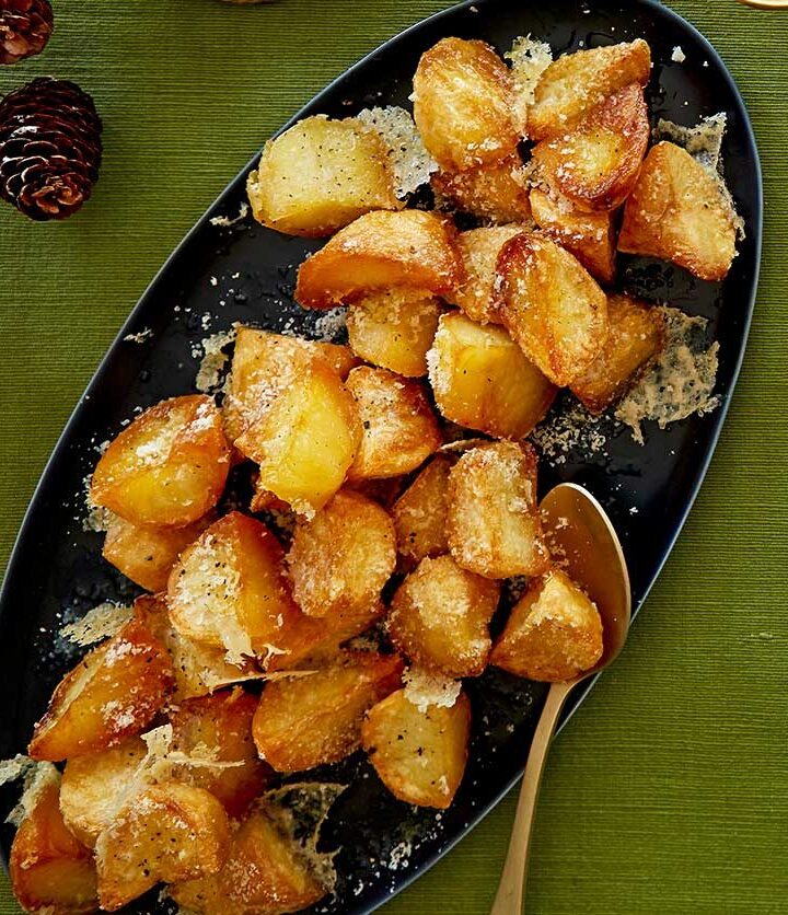 https://www.pontalo.net - Truffle & parmesan roast potatoes