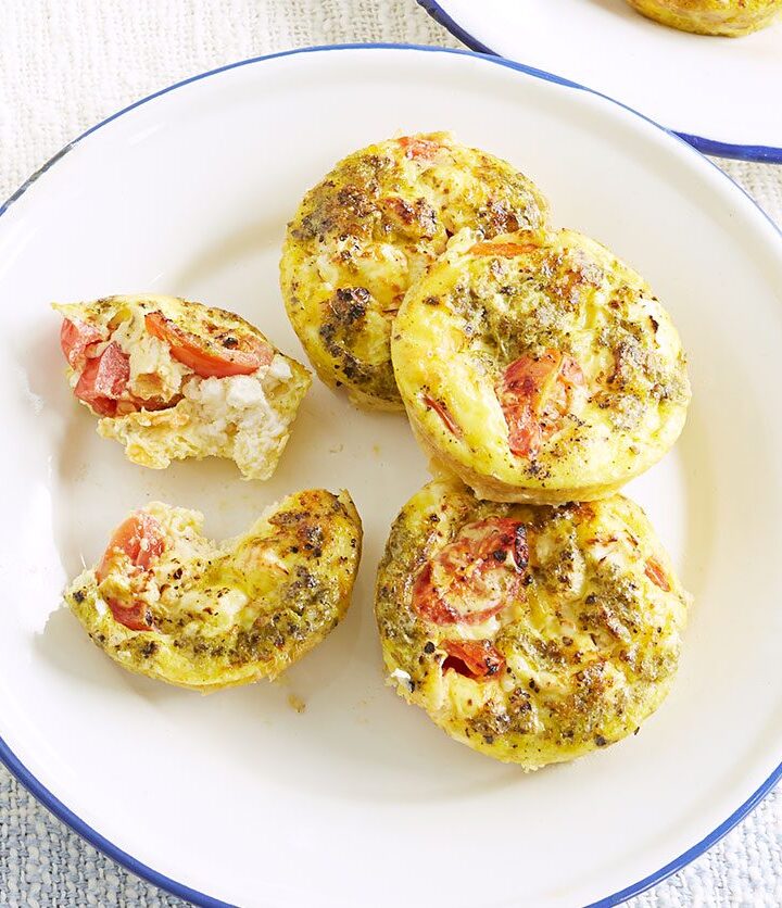 https://www.pontalo.net - Pesto egg muffin bites