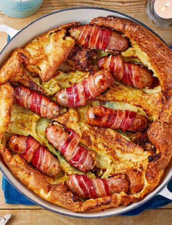 https://www.pontalo.net - Pigs-in-blankets toad in the hole