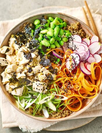 https://www.pontalo.net - Ponzu tofu poke bowl