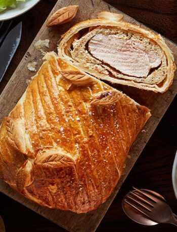 https://www.pontalo.net - Pork & chestnut wellington