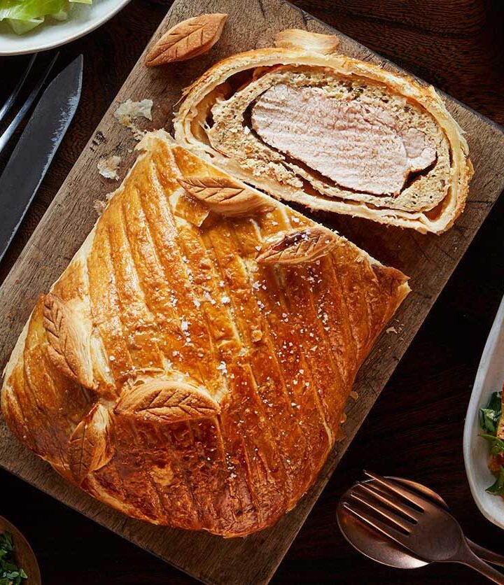 https://www.pontalo.net - Pork & chestnut wellington