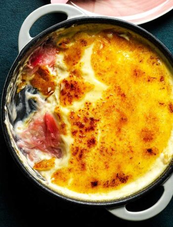 https://www.pontalo.net - Rhubarb & ginger crème brûlée